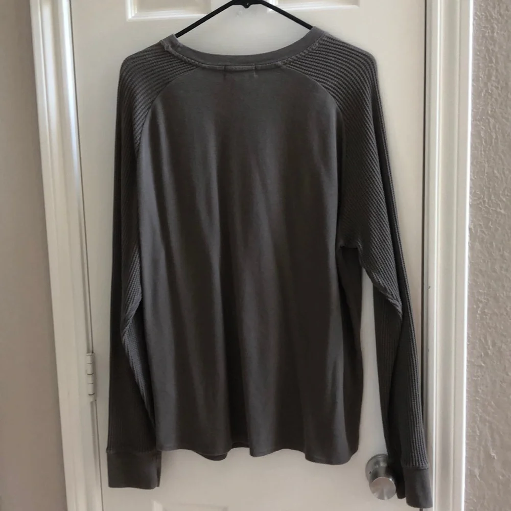 Banana Republic Men's Crewneck Sweater Brown Green Gray Ribbed Cotton Size Large